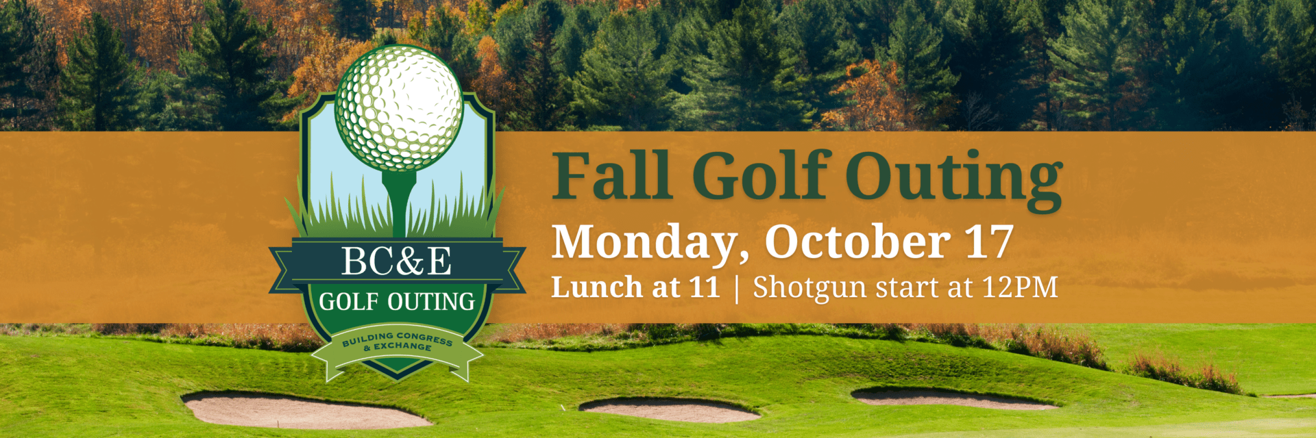 Fall Golf Outing Fall Golf Outing - Building Congress & Exchange
